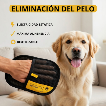 Guante quitapelo electrostático