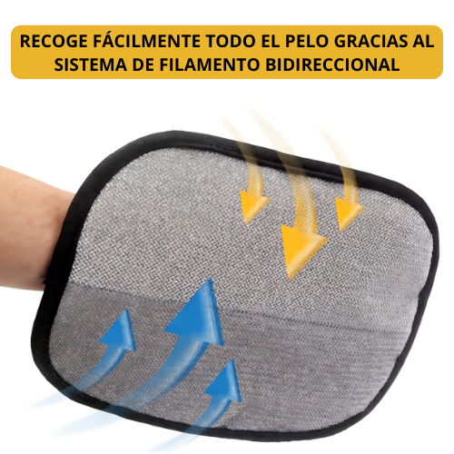 Guante quitapelo electrostático